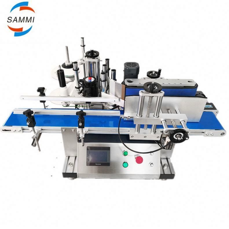 the lower price and hot sale tabletop automatic labeling machine for round bottle