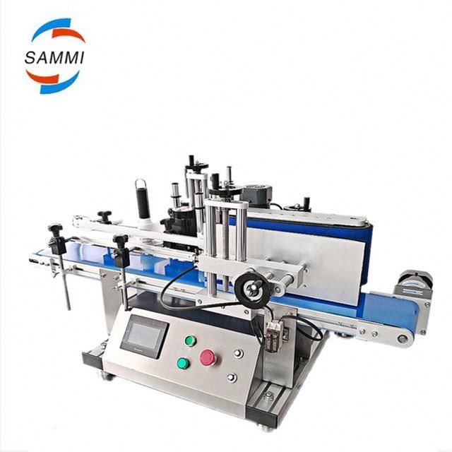 the lower price and hot sale tabletop automatic labeling machine for round bottle