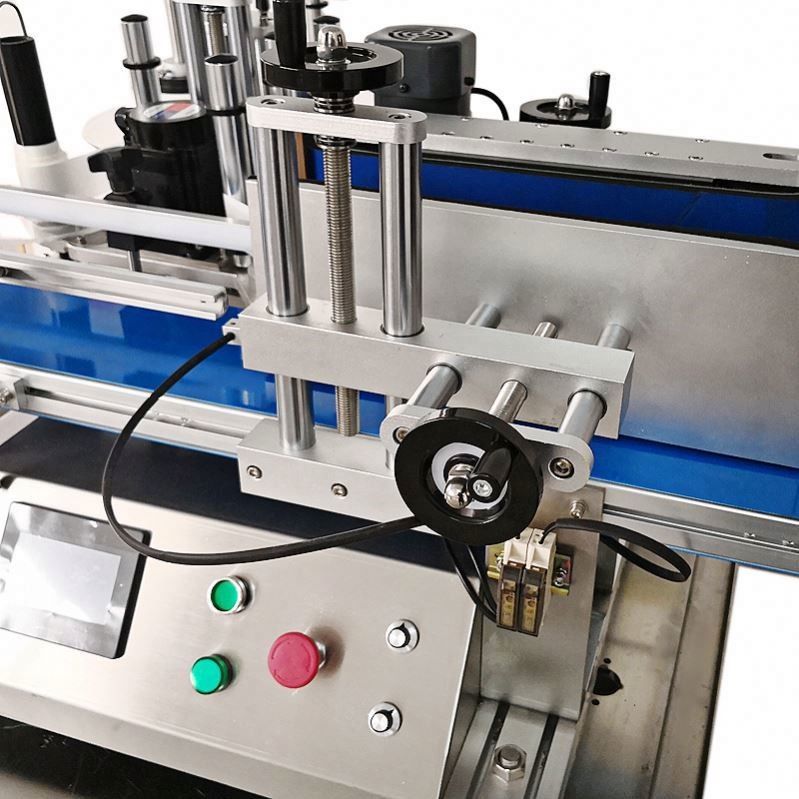 the lower price and hot sale tabletop automatic labeling machine for round bottle