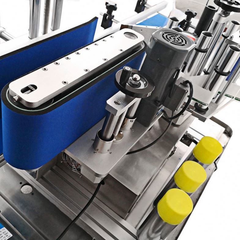 the lower price and hot sale tabletop automatic labeling machine for round bottle