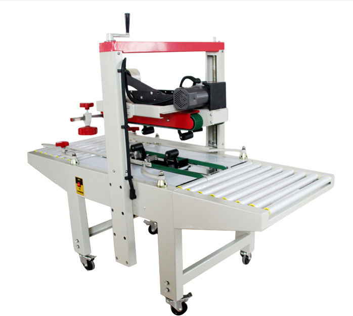 Fxj-6050 High Speed Adjustable Top Bottom Tape Electric Stable Automatic Cartons Boxes Box Sealer Carton Sealing Machine