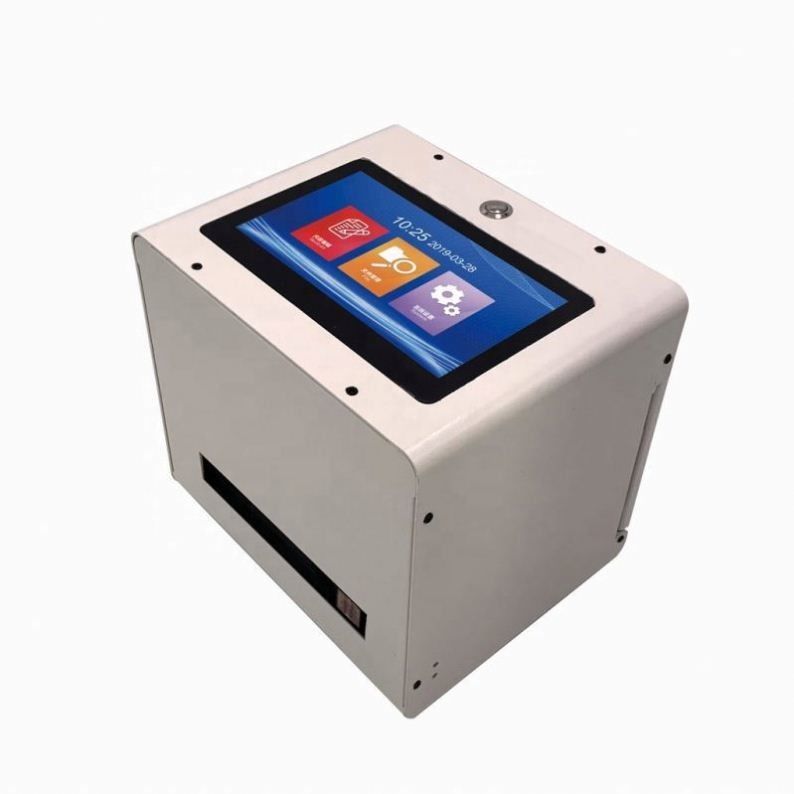 5 Inch Static Intelligent Inkjet Coder Qr Code Expiry Date Logo Label Inkjet Printer