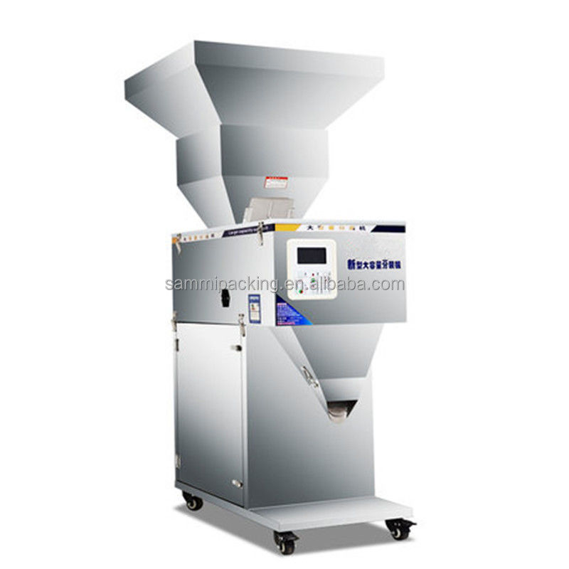 100-2500g Semi-Automatic Powder Filling Machine for Convenient Coffee and Spice Packaging