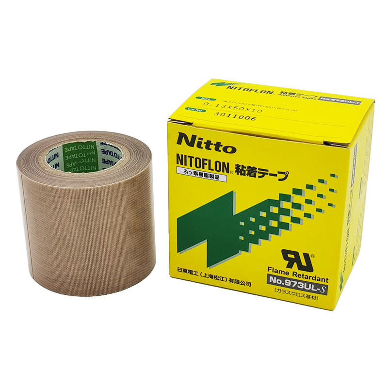 Original Nitto Denko PTFE Tape Heat-resistant Tape For Electrical insulation PTFE Adhesive Tape 973UL-S