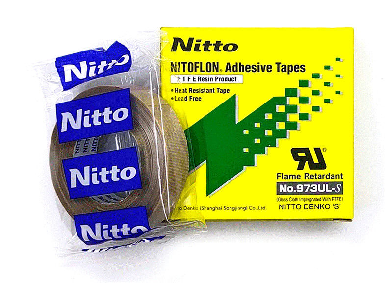 Original Nitto Denko PTFE Tape Heat-resistant Tape For Electrical insulation PTFE Adhesive Tape 973UL-S