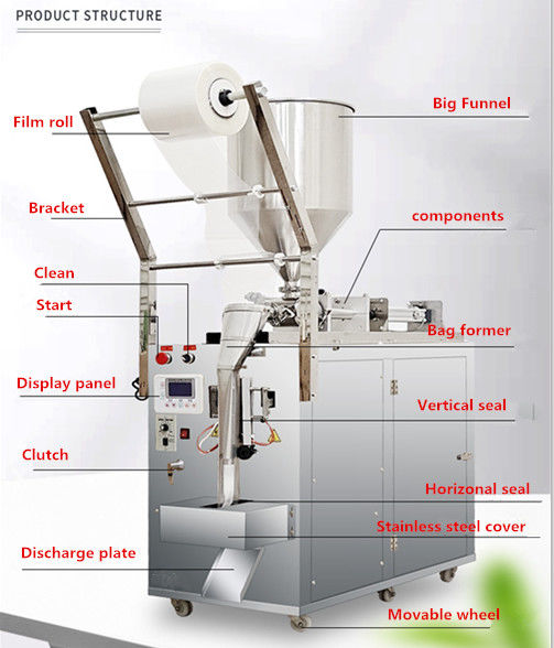 Automatic Plastic 90 Drinking Pure Sachet Water Filling Making Packaging Machine Tomato Paste Filling Sealing Packaging
