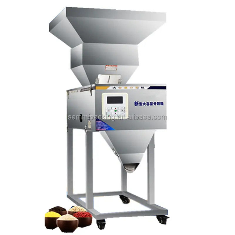 50-3000G Nuts Peanut Candy Popcorn Coffee Tea Weighing Packing Machines