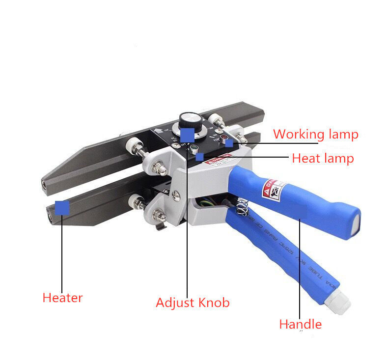 FKR Series Portable Handheld Impulse Heat Sealing Machine Hand Clamp Sealer Pliers For Mylar Bags Aluminum Foil Bag