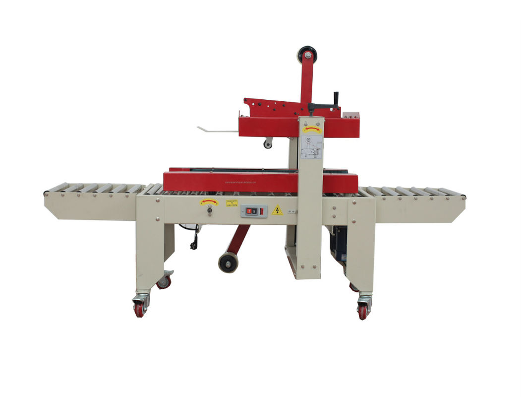 FXJ-4030 Semi Automatic Left And Right Drive Belt Tape Box Carton Sealing Machine