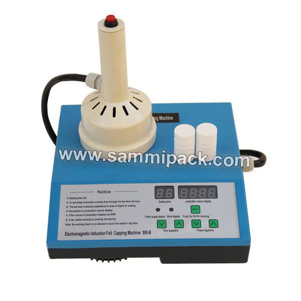Portable Induction Cap Sealer Aluminium Foil Sealing Machine 20-85mm 34*29*15MM Size