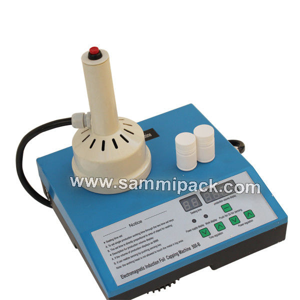 Portable Induction Cap Sealer Aluminium Foil Sealing Machine 20-85mm 34*29*15MM Size