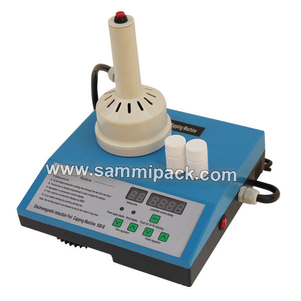 Portable Induction Cap Sealer Aluminium Foil Sealing Machine 20-85mm 34*29*15MM Size