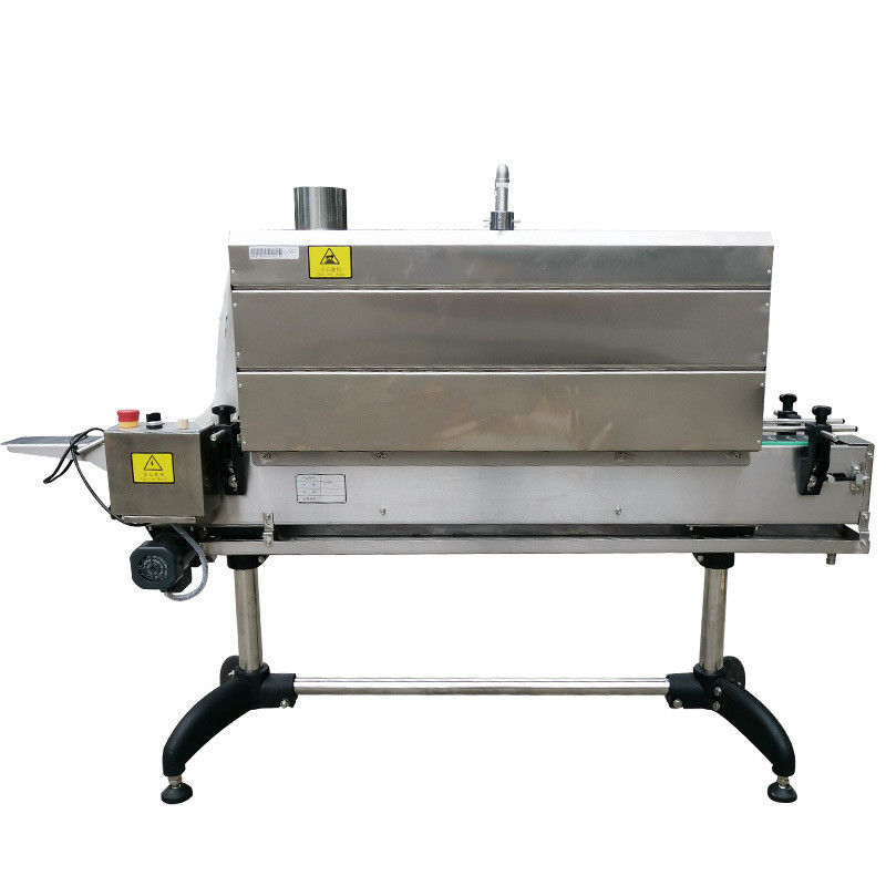 Automatic Heating Bottle Shrink Sleeve Labeling Machine Shrink Sleeve Applicator With Steam Tunnel