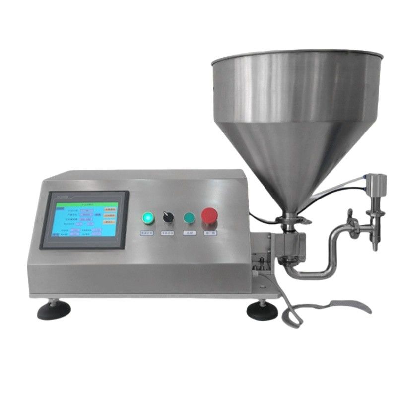 Semi Automatic Rotary Servo Lobe Rotor Gear Pump Piston Thick Oil Cream Paste Filling Machine Dispenser For Thick Liquids