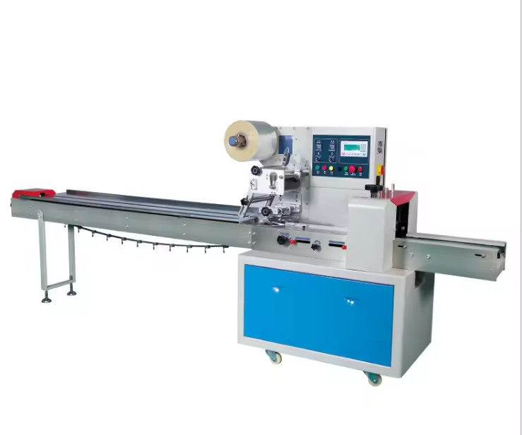 Automatic Horizontal Packaging Machine For Baking Bread Burger Donut Food Pillow Flow Packing Machine Price Packaging Line
