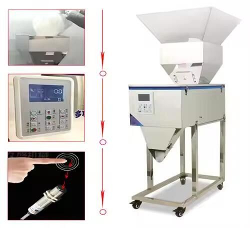 Automatic 100-2500G Spice / Coffee / Detergent Powder Machine For Sachets Bags Cartons Bags For Water Tea Beverage Rice
