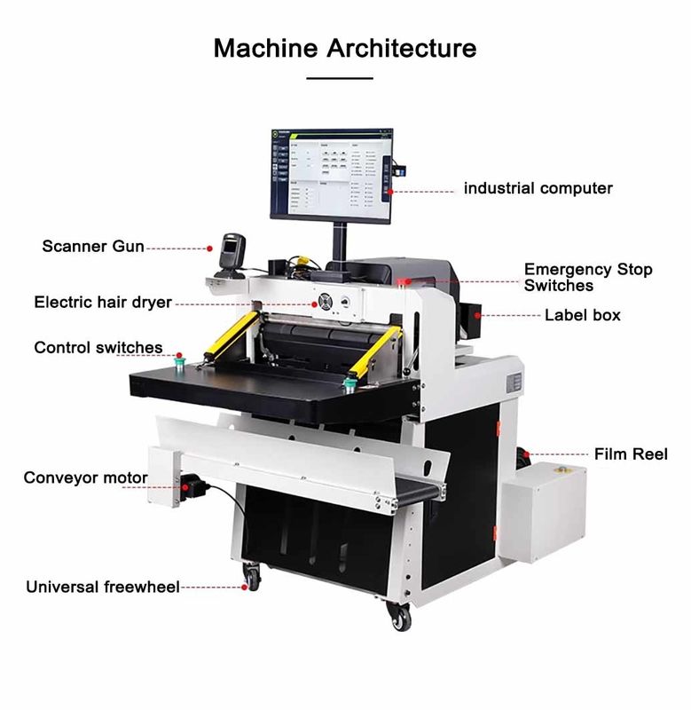 Full Automatic Eco friendly Courier Packing Machine Multi Function Mailer Bag Machine PLC Engine