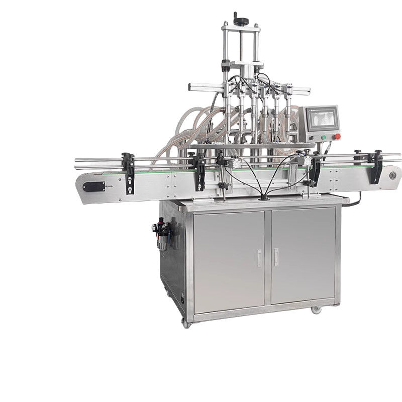 Automatic Liquid Soap Hand Washing Shampoo Liquid Detergent Cosmetic Bottle Filling Capping Labeling Machine Production Line