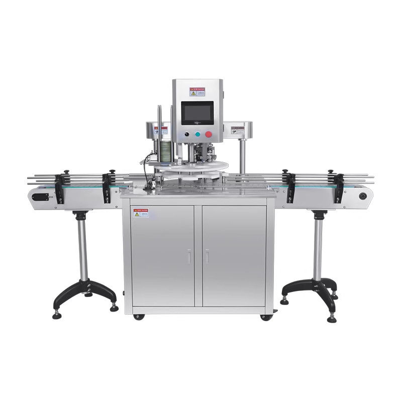 Automatic Can Sealing Machine for Beverage Packaging New for Factory E-commerce Assembly Line for Canned Beer Soda Luncheon Meat