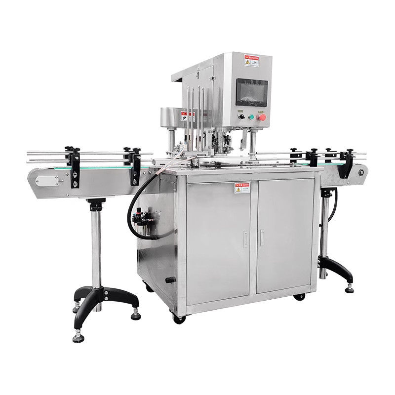 Automatic Can Sealing Machine for Beverage Packaging New for Factory E-commerce Assembly Line for Canned Beer Soda Luncheon Meat
