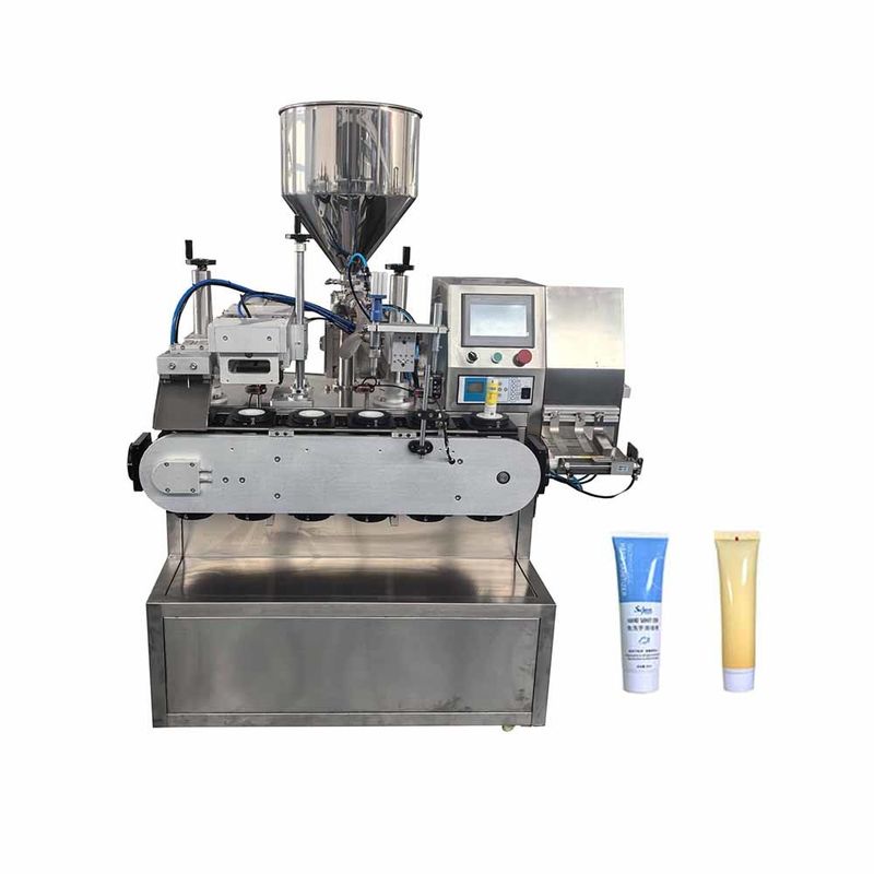 Plastic Tube Sealing Machine Shampoo Filler Machinery Toothpaste Hand Cream Filling Sealing Machines Price for Sale