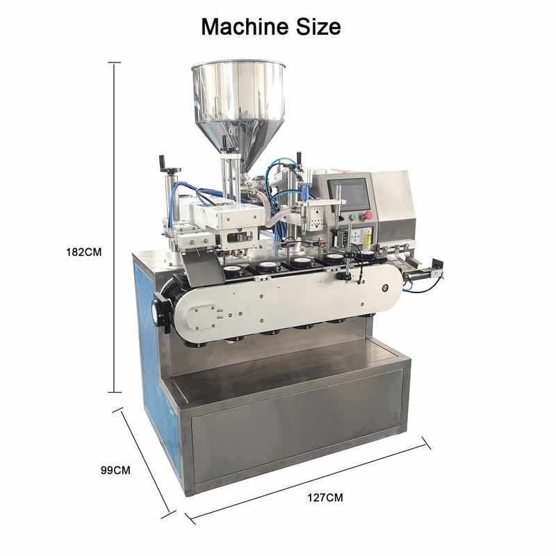 Plastic Tube Sealing Machine Shampoo Filler Machinery Toothpaste Hand Cream Filling Sealing Machines Price for Sale