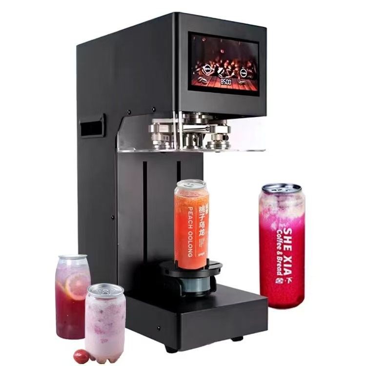 2025 the Most Popular PET Bottle and Can Sealing Machine Aluminum Can Sealing Machine Soda Can Sealing Machine with CE