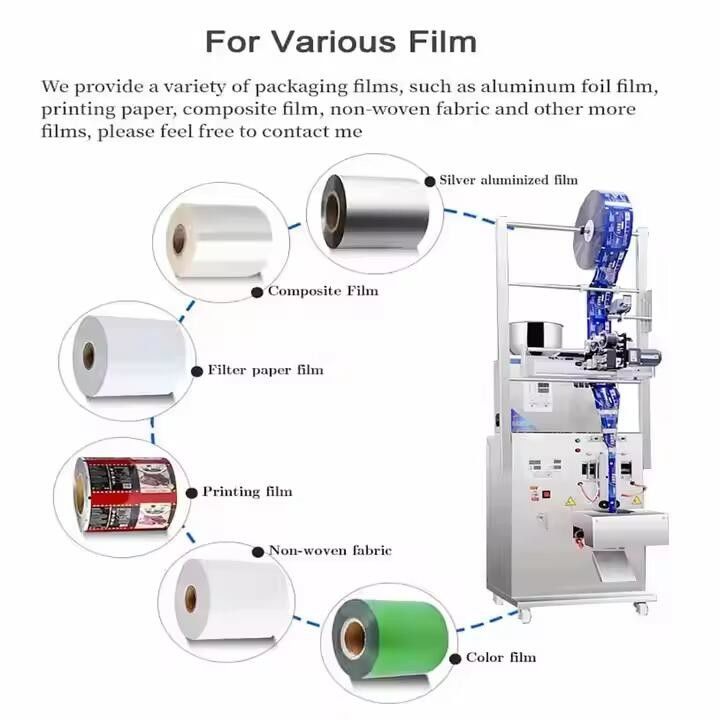 Factory Price Tea Powder Packing Machine Sugar Salt Coffee Stick Sachet Packing Machine With Hot Stamp Coder