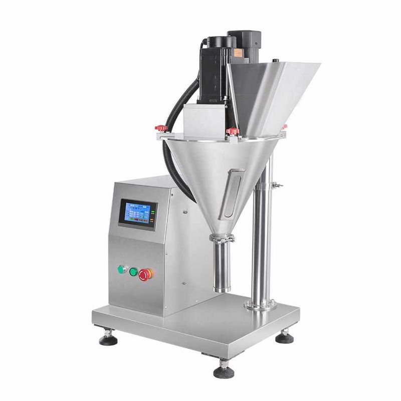 Easy Operate Semi-automatic Single Head Power Filler Small Volume Fine Powder Auger Filling Machine High Safety Level Weight KG 66
