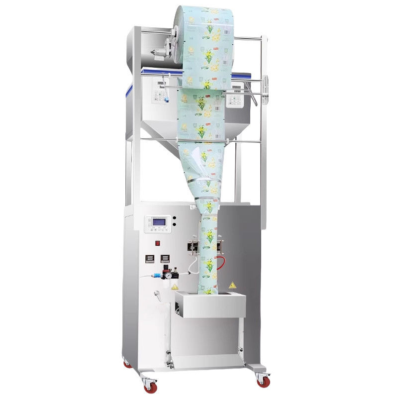 New Arrival 2025 Larger Capacity Automatic Dry Food Packing Machine Back Sealing Bagger Machinery for Grains Nuts Spice Powder