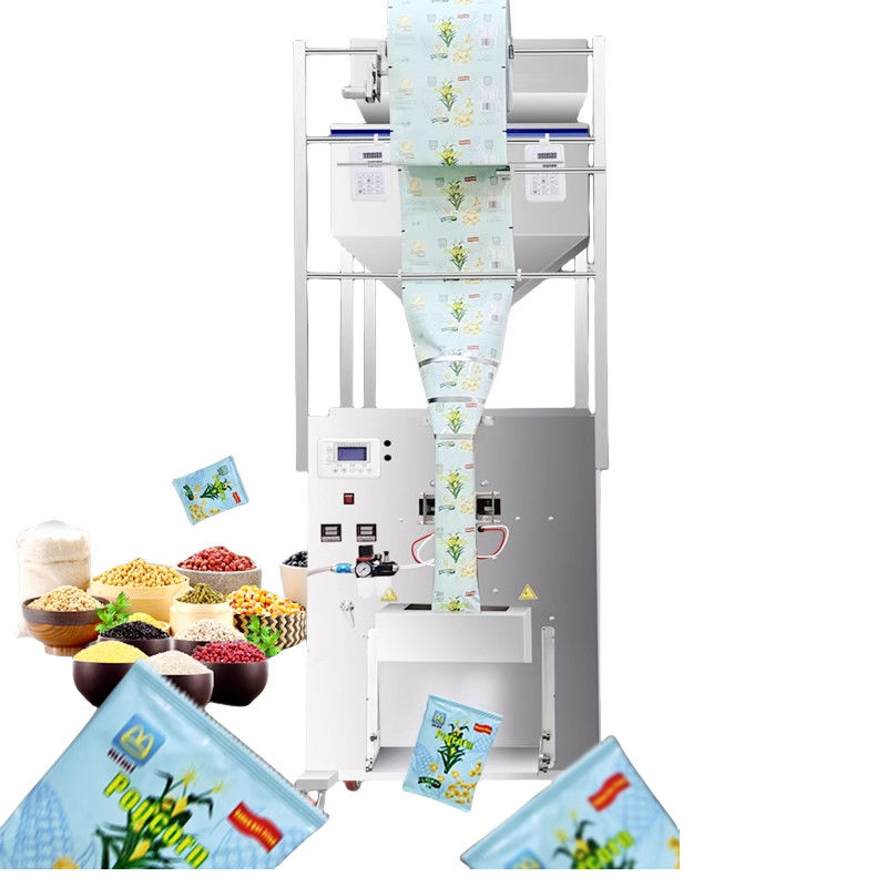 New Arrival 2025 Larger Capacity Automatic Dry Food Packing Machine Back Sealing Bagger Machinery for Grains Nuts Spice Powder
