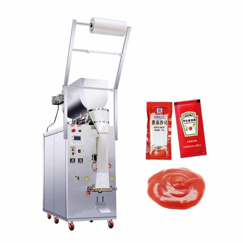 Multi-Functional Automatic Pouch Tomato Paste Liquid Ketchup Paste Sachet Packaging Machine With Competitive Price