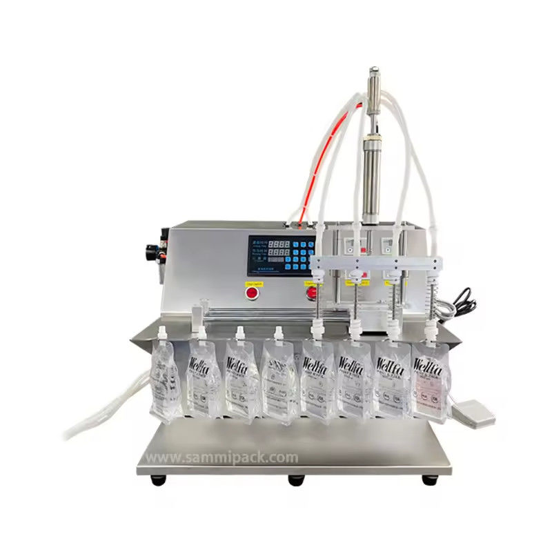 High Speed Automatic Syrup Bag Filling Machine Honey Spout Pouch Packing Machine Liquid Filling and Capping Machine