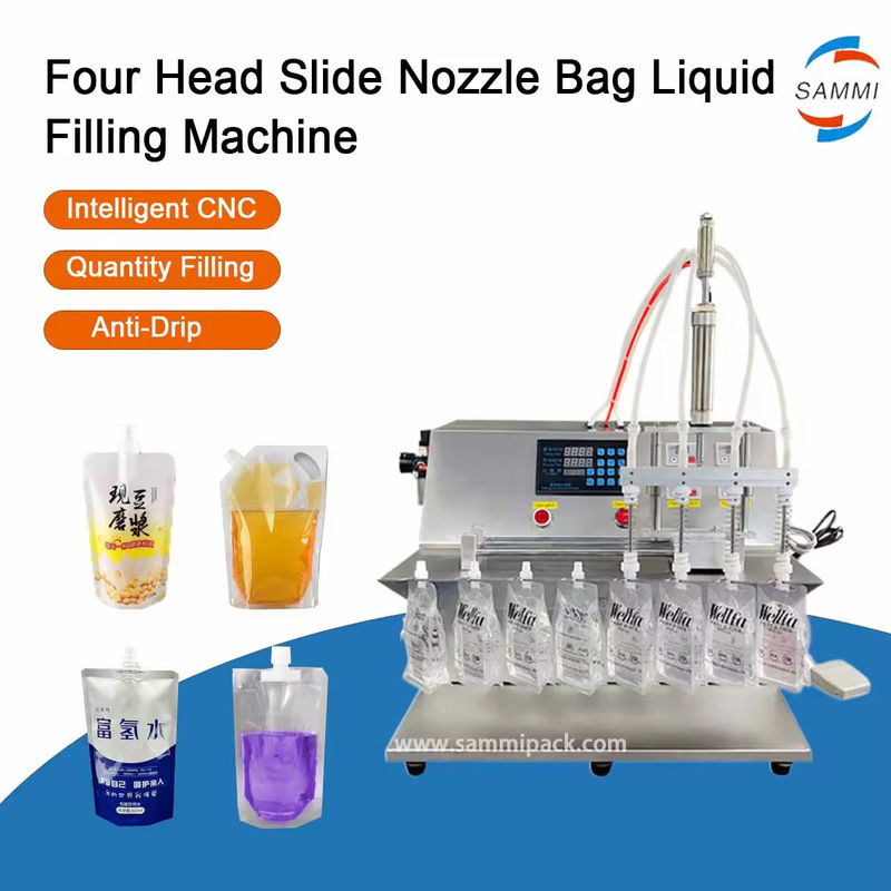 High Speed Automatic Syrup Bag Filling Machine Honey Spout Pouch Packing Machine Liquid Filling and Capping Machine
