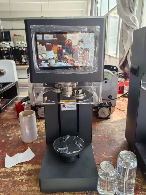 2025 the Most Popular PET Bottle and Can Sealing Machine Aluminum Can Sealing Machine Soda Can Sealing Machine with CE