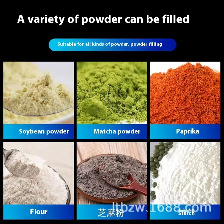 Automatic Powder Filling Machine for Pepper Seasoning Coffee Tooth Powder Quantitative Packaging Production Line