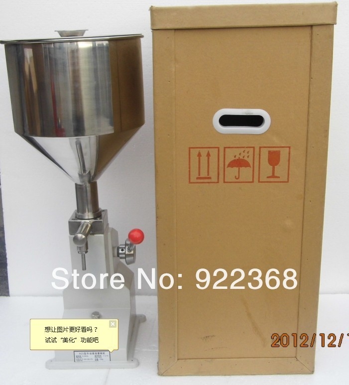 New Arrival Big Volume Cream Past Liquid Filling Machine Filler for 10-120ML