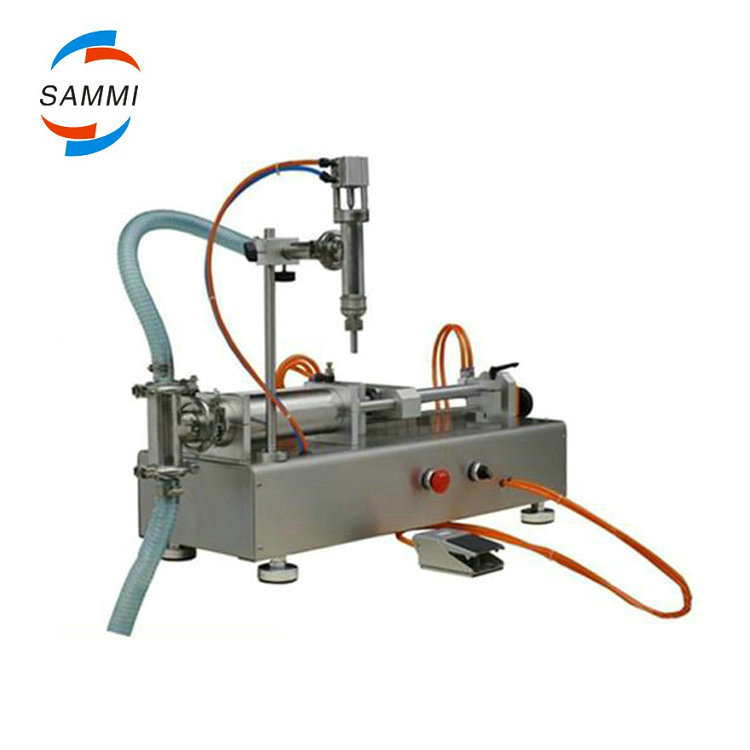 Hot Automatic Filling Machine for Glass Bottles Small Scale Juice Filling Machine Pet Beverage Bottle Liquid Filling Machine