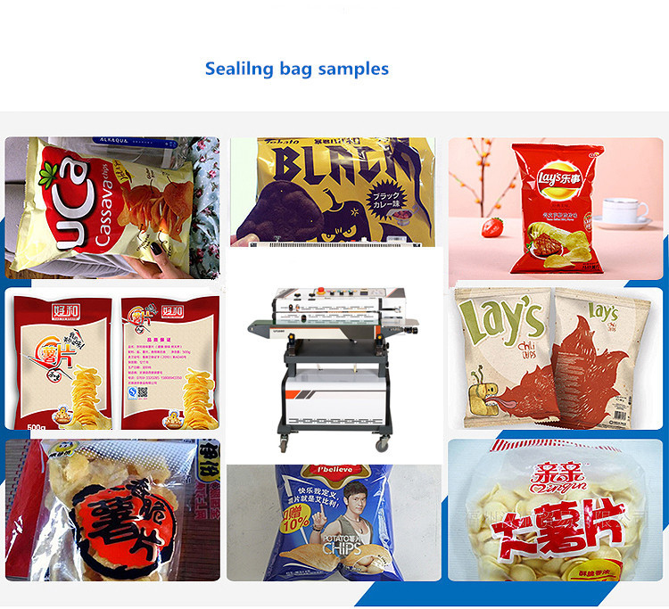 Factory Direct Sales LF1080 Automatic Continuous Vacuum Sealing Machine with Nitrogen Gas Filling Flush Sealing Machine