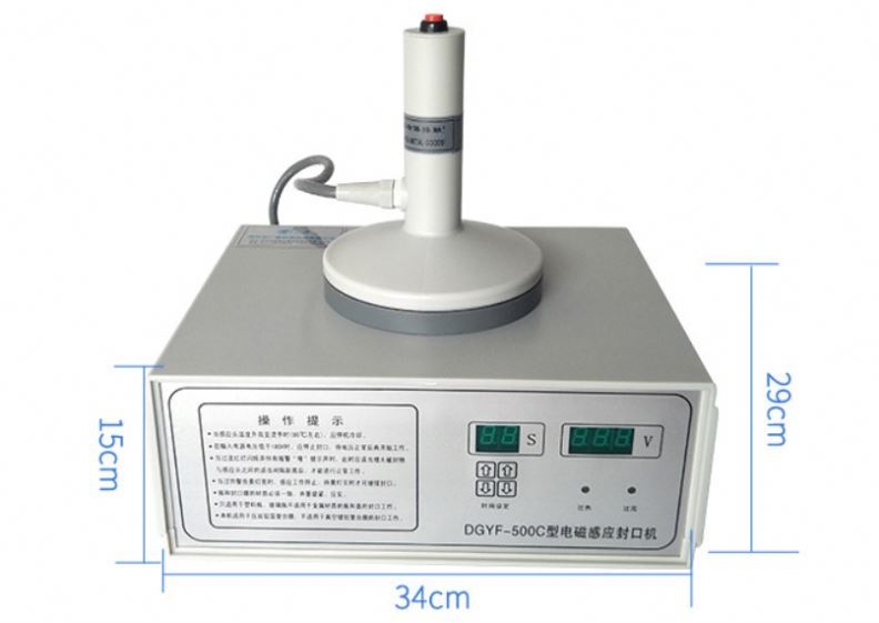 Semi-Automatic Electric Aluminum Foil Liner Sealer Manufactured in China for Beverage Carton Packaging for Beverages