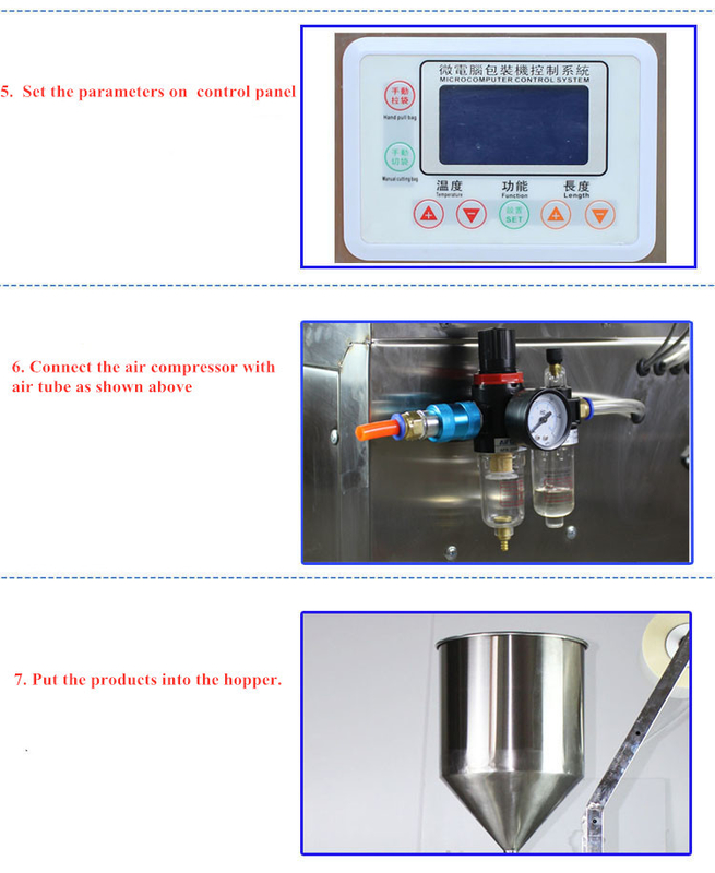 10-100ml Automatic Sauce Paste Ketchup Honey Yogurt Shampoo Small Liquid Sachet Bag Packing Machine With Stir