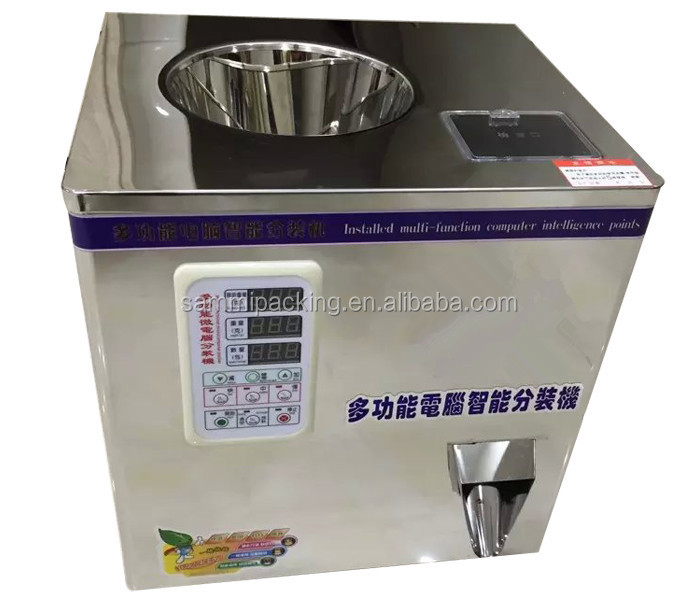Desk Type Microcomputer Rotary Type Quantitative Filling Machine for Big Granules