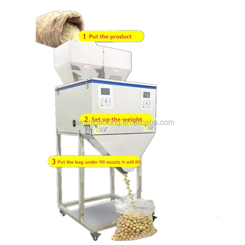 High Quality 50-5000g Powder Filling Machine Automatic Particle Tea Grain Nuts Packing Weighing Filler Packing Machines