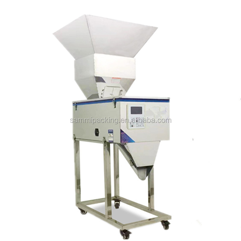 Small Semi Automatic Tabletop Electric Digital Control Spice Tea Coffee Particle Granule Weighting Filling Machine Filler
