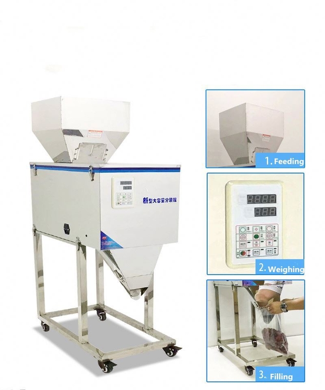 Multi-function 50-3000g Intelligent Powder Food Filler Grain Cereals Sachet Bag Racking Weighing Filling Machine Factory Price