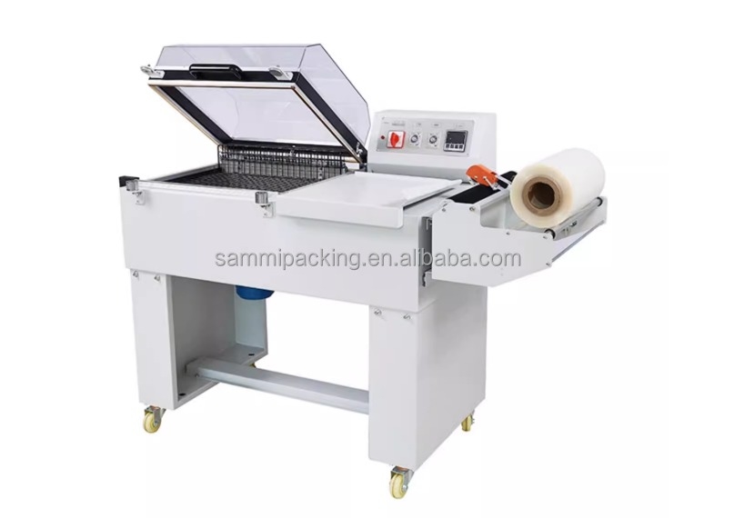 2 in 1 FM-5540 Heat Shrink Tunnel Shrink Wrapping Machine for Bottle/box
