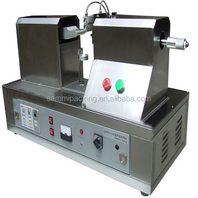 Semi Automatic Manual Ultrasonic Cosmetic Paste Toothpaste Plastic Soft Tube Sealer Sealing Machine Tube Tail Sealer