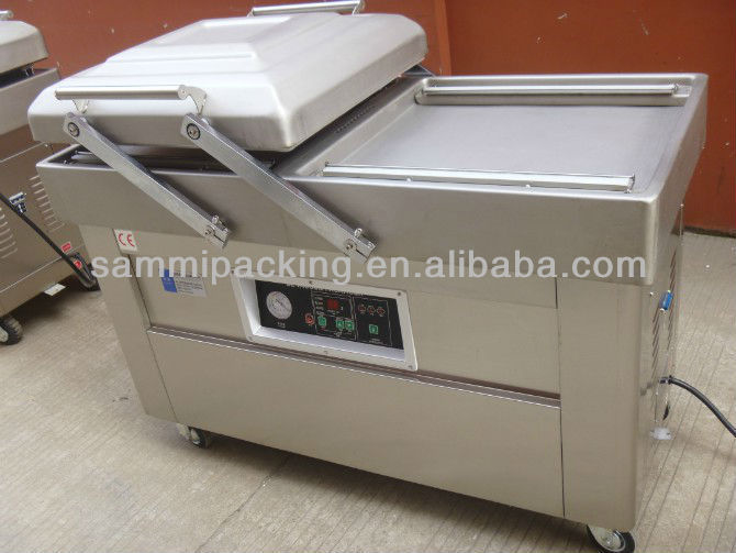 Multifunction Double Chamber Vacuum Packing Machine for Beef Bacon Chicken Tofu Peanut Sea Food