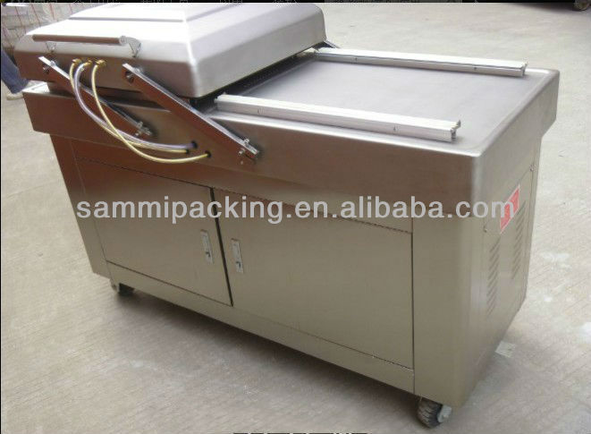 Multifunction Double Chamber Vacuum Packing Machine for Beef Bacon Chicken Tofu Peanut Sea Food