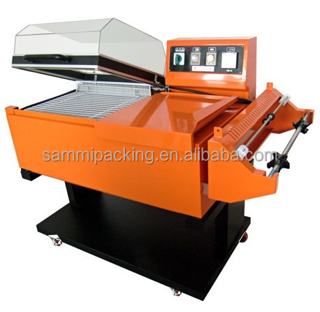 Hot Sale 2 in 1 Semi-Automatic Shrink Wrapping and Cutting Machine for Small Food Boxes Wood Packaging Shrink Sealing Handle
